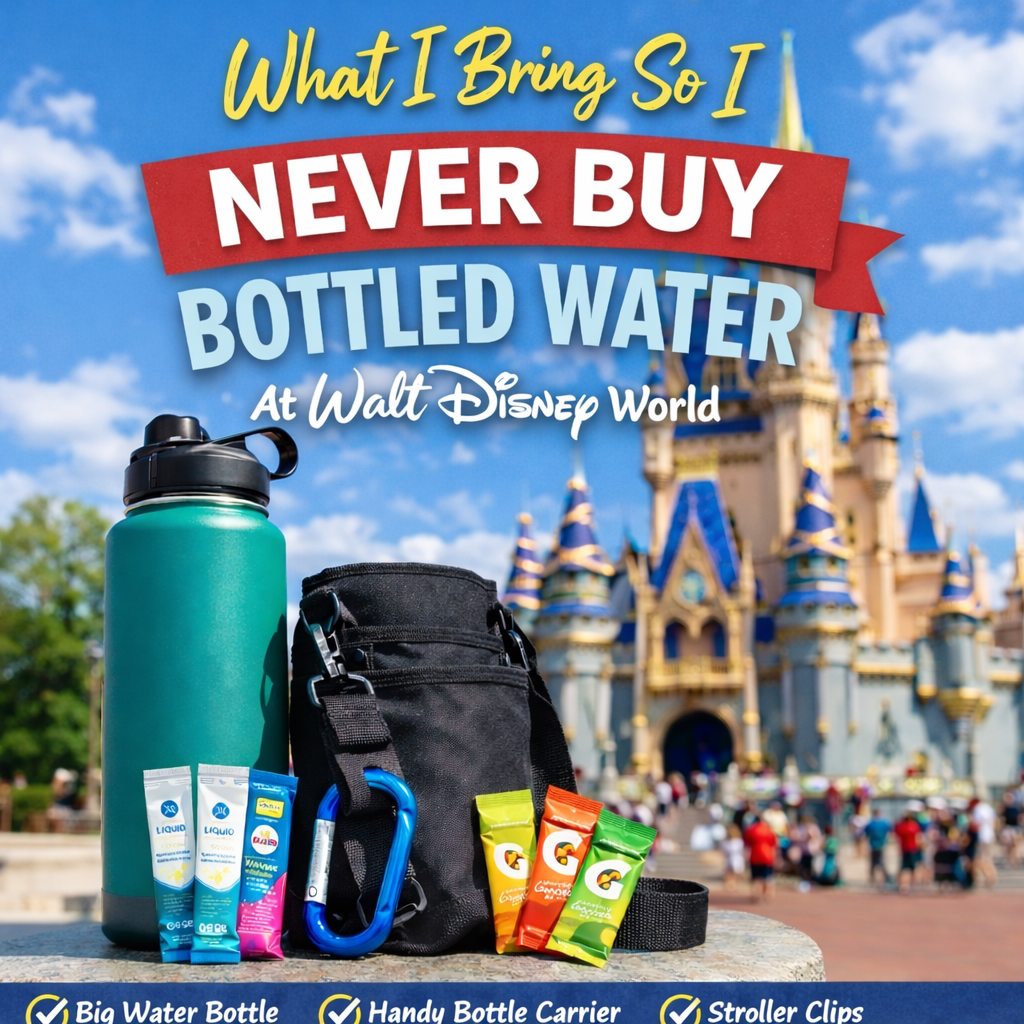 Never Buy Bottled Water at Walt Disney World: What You Actually Need to Bring